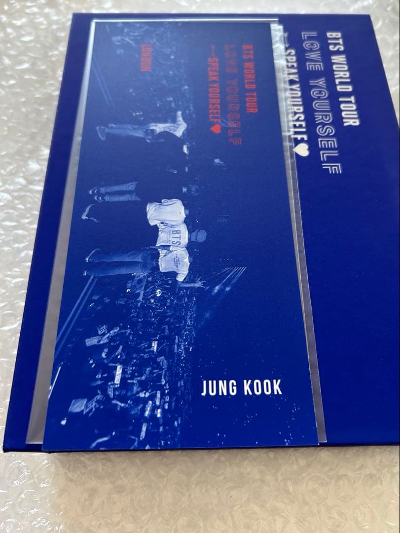 BTS ジョングクlove yourself SPEAK ロンドン ブックマーク - メルカリ