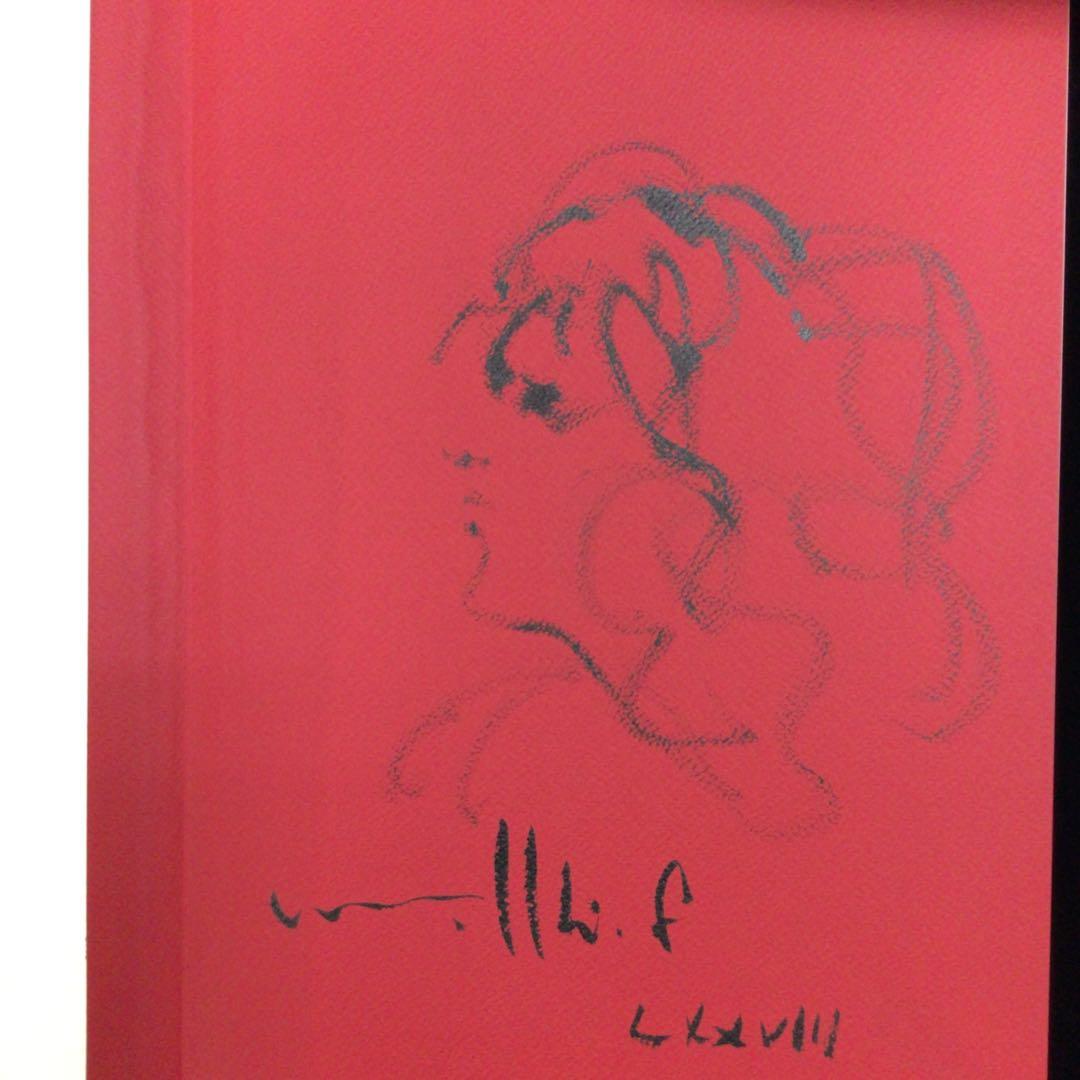 サイン画集　古沢岩美　『古沢岩美デッサン集　おんな102態』　130/1000部