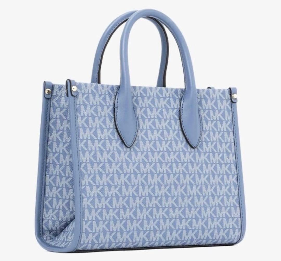 ら*ん様 MIRELLA トップジップショッパークロスボディスモール -MKシグ