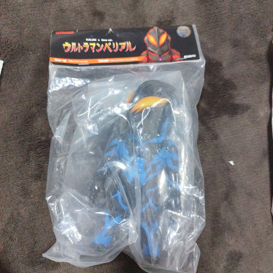 海外限定　One up　ウルトラマンベリアル　ブルー　ULTRAMAN ブルマァクの伝統を受け継ぐソフビモデルの「ウルトラマンゼロ」と