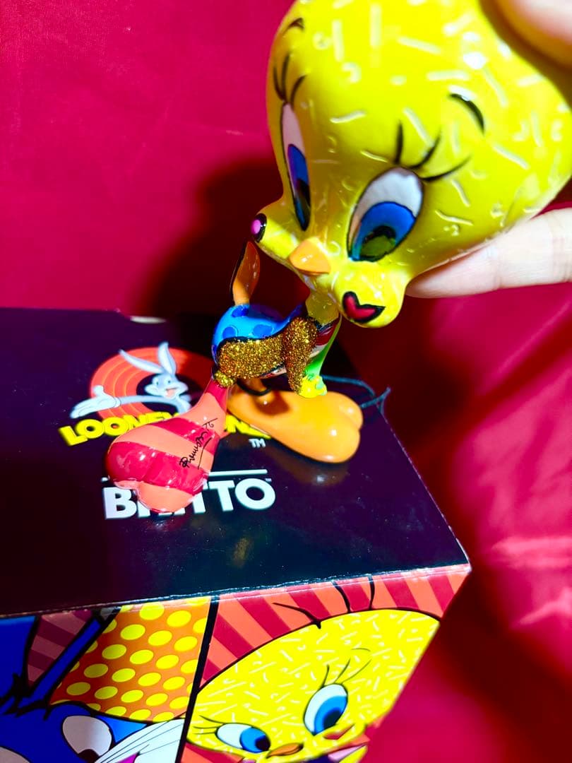 エネスコ トゥイーティー ルーニーテューンズ 置物 enesco ブリット