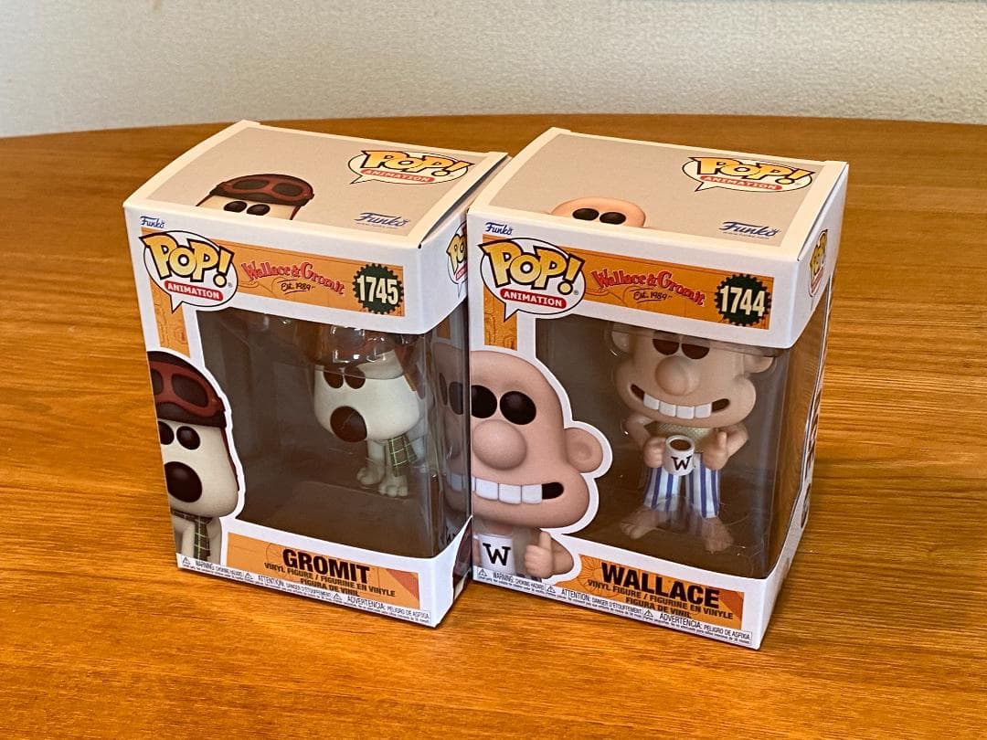 ウォレス＆グルミット フィギュア 2体セット FUNKO POP クレイアニメ