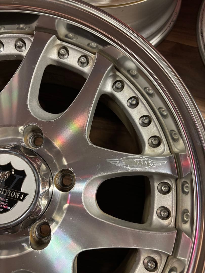 ◇送料込み◇ ロデオドライブ　17inch×8.0J 中古ホイール４本