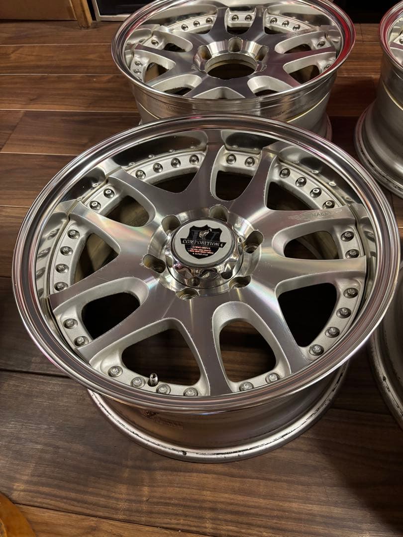 ◇送料込み◇ ロデオドライブ　17inch×8.0J 中古ホイール４本