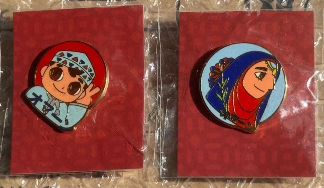 貴重！！大阪・関西万博　オマーン館　男の子　女の子　ピンバッジ　セット オマーン ピンバッジ 3個セット 大阪・関西万博 オマーン館｜Yahoo