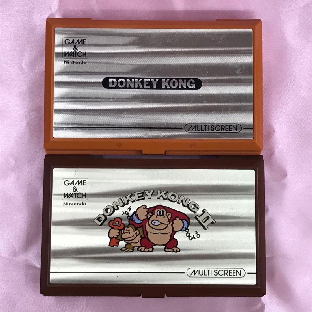 【送料無料】GAME WATCH DONKEY KONG 1&2 Nintendo Game & Watch Donkey Kong II (Multiscreen) | eBay