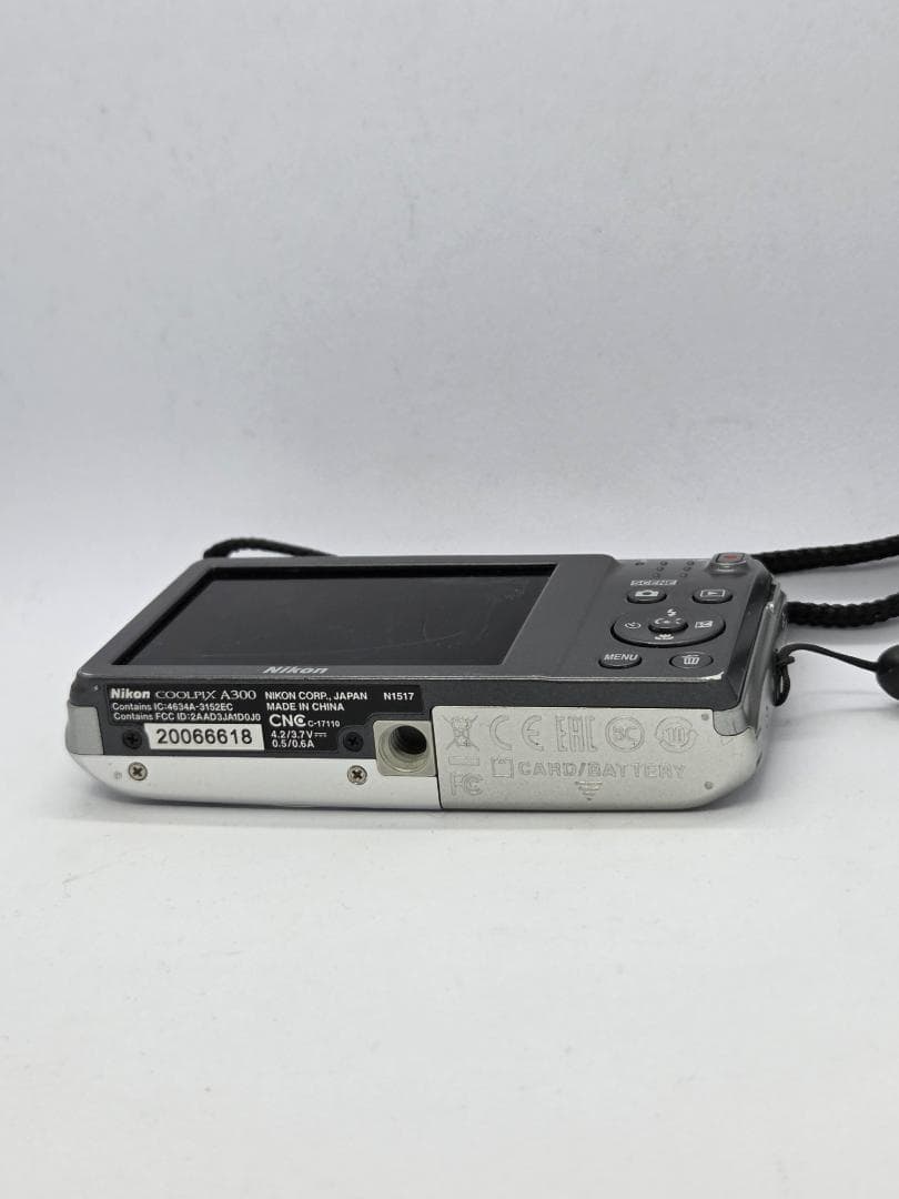 スマホ転送OK】ニコン NIKON COOLPIX A300 シルバー - メルカリ
