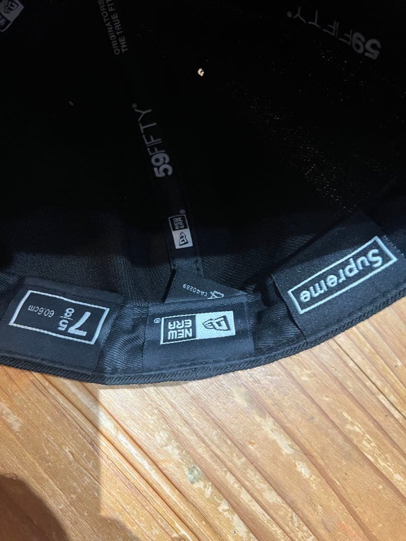 帽子 supreme newyork newera 7 5/8 60.6cm