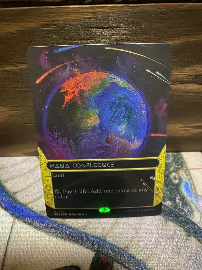 MTG 久遠の終端 マナの合流点 ギャラクシーfoil 英語版