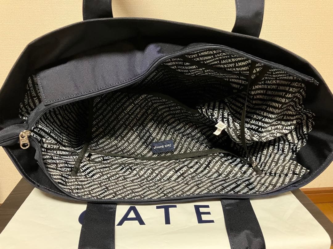 ジャックバニー ロッカーバッグ 2025年定番モデル ネイビー 美品