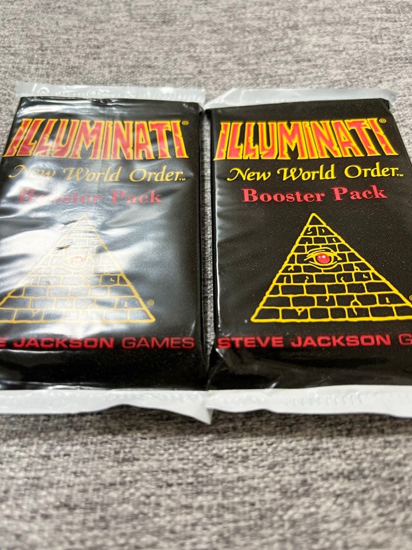 未開封イルミナティカードパック《激レア》フリーメイソン絶版廃盤伝説ラストパック