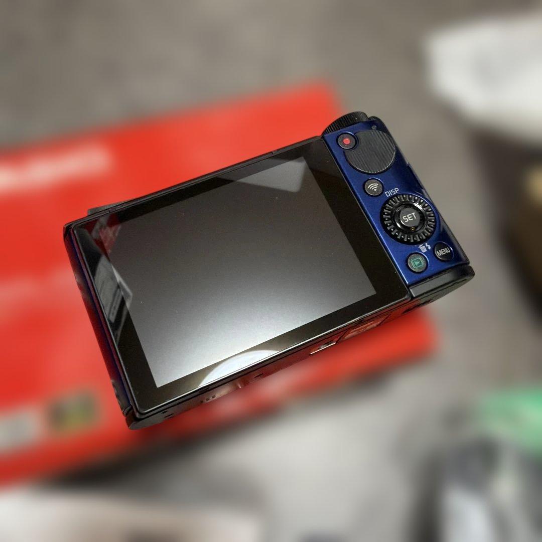 美品 動確済】 CASIO EXILIM EX-ZR1600 ブルー 青 - メルカリ