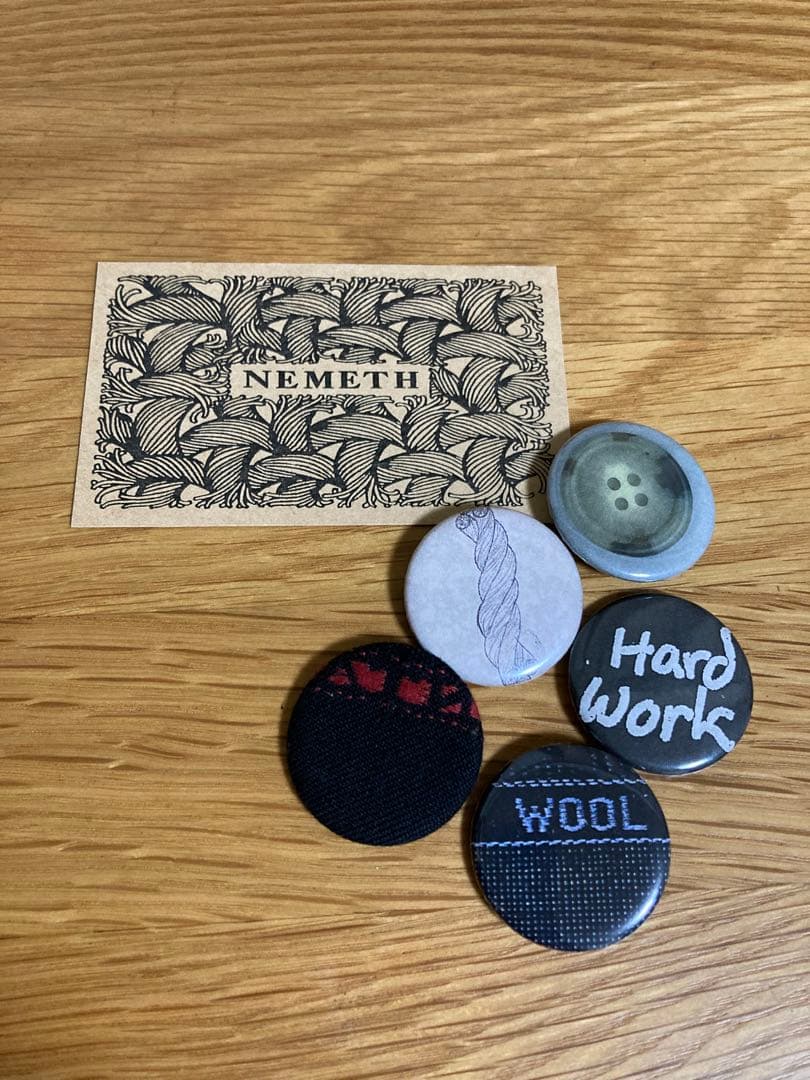 クリストファーネメス / nemeth 缶バッジ 5点セット - メルカリ