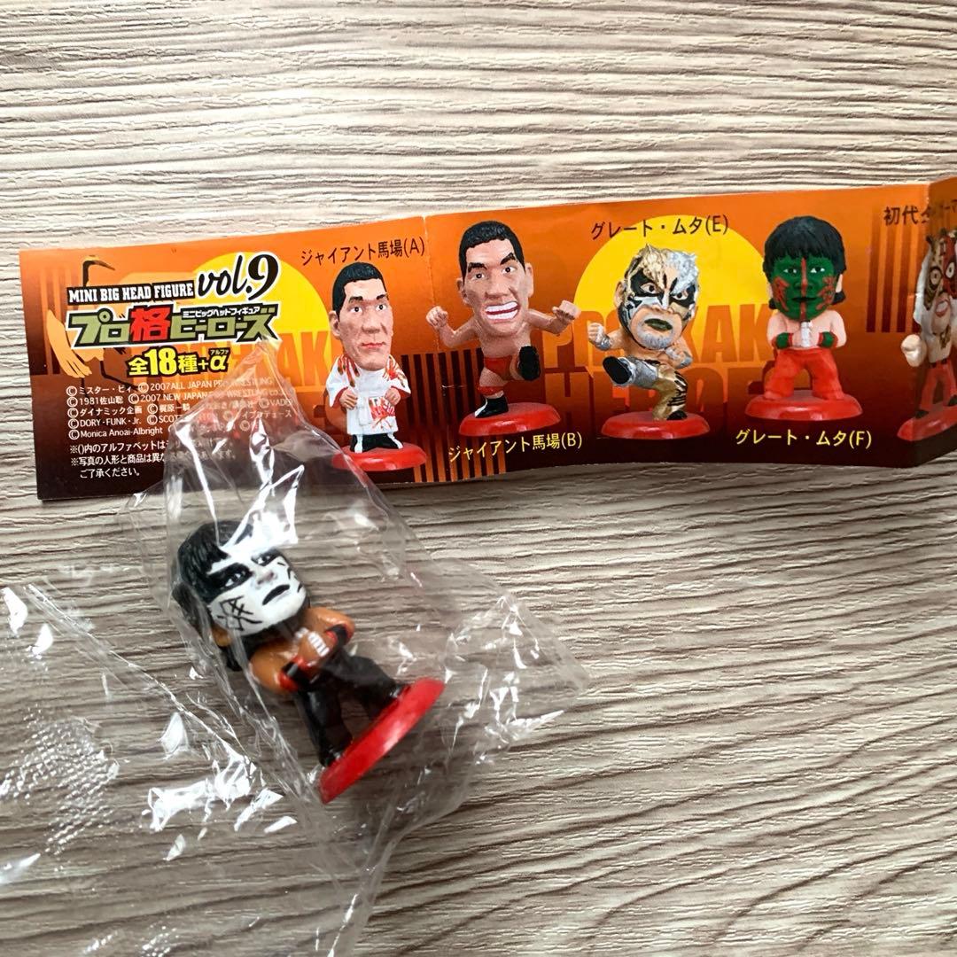 新品 未開封 プロレスラーフィギュア プロ格ヒーローズ グレート ムタ