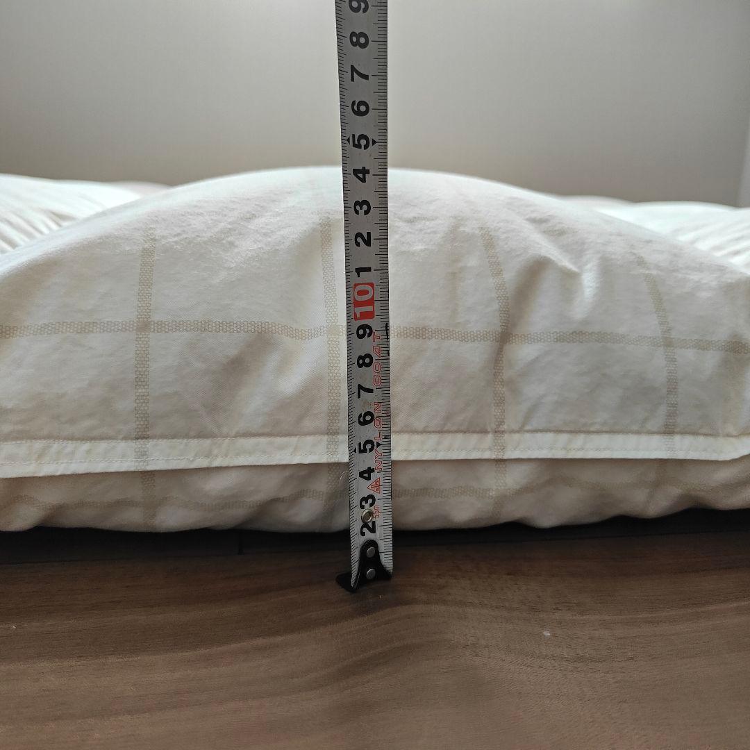 【日本製】西川リビング 綿100% ダウン90% フェザー10% 1.30kg