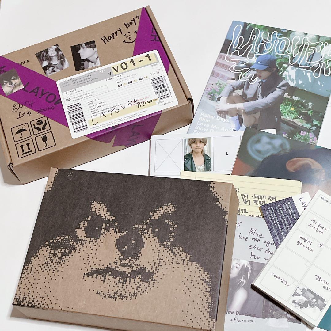 激安 テヒョン テテ V layover 3形態 アルバム BTS まとめ売り - メルカリ