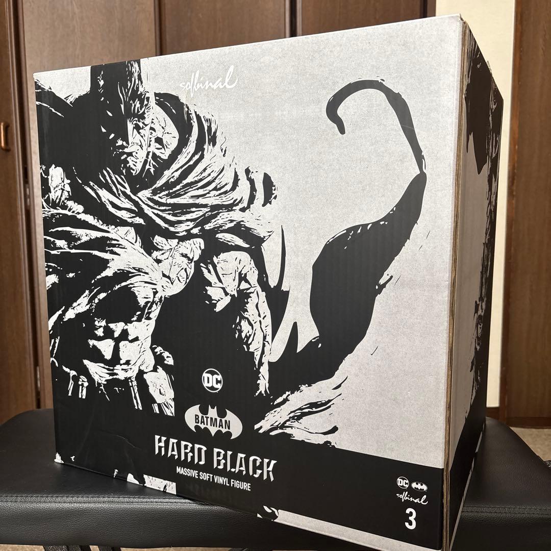 ソフビナル バットマン HARD BLACK おまけ付き - メルカリ