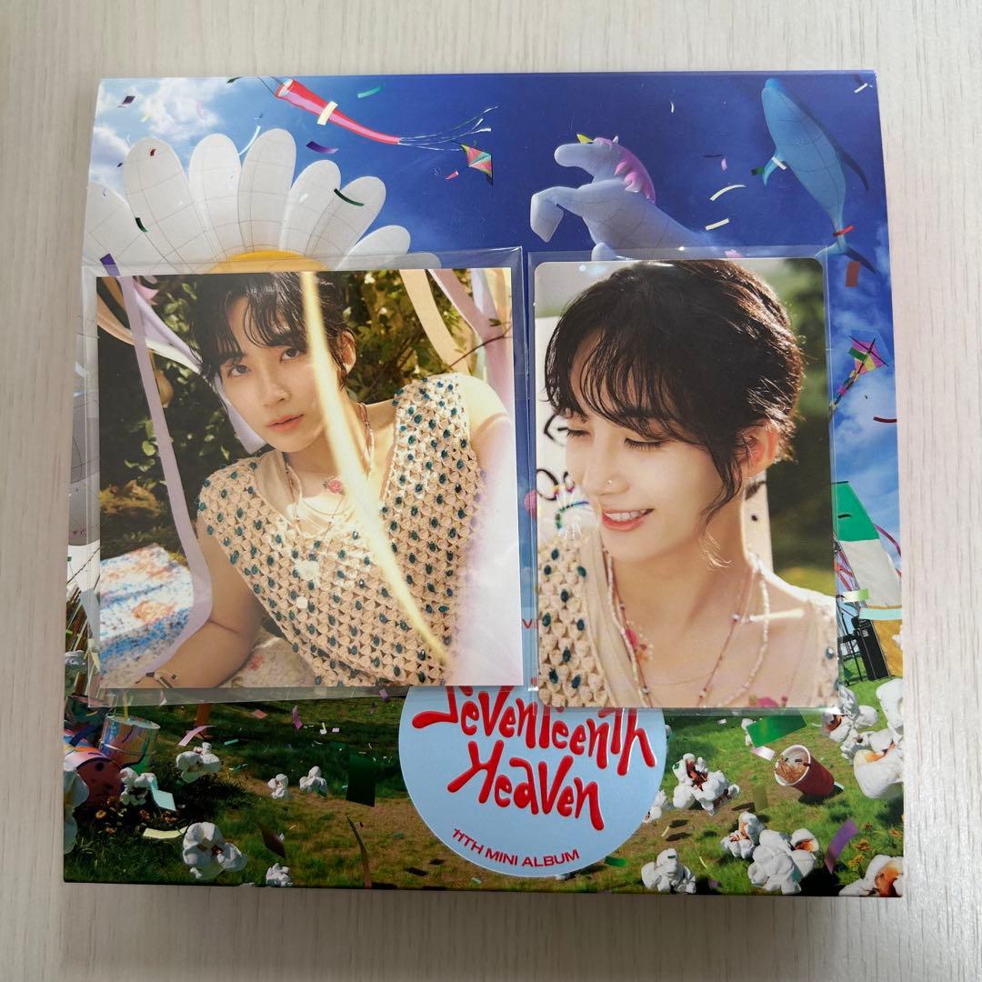 seventeen heaven ジョンハン ミニカード ステッカー アルバム - メルカリ
