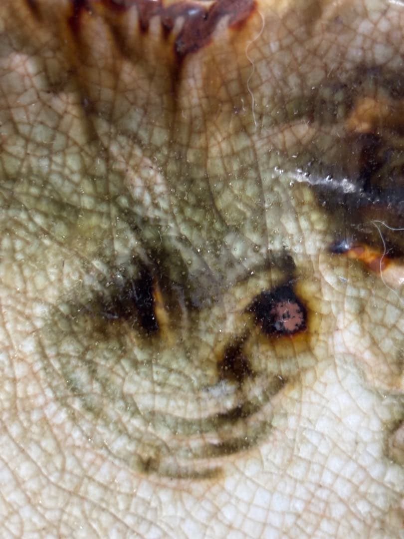 初期鍋島錆緑釉蕪形五寸皿 検松ケ谷 - メルカリ