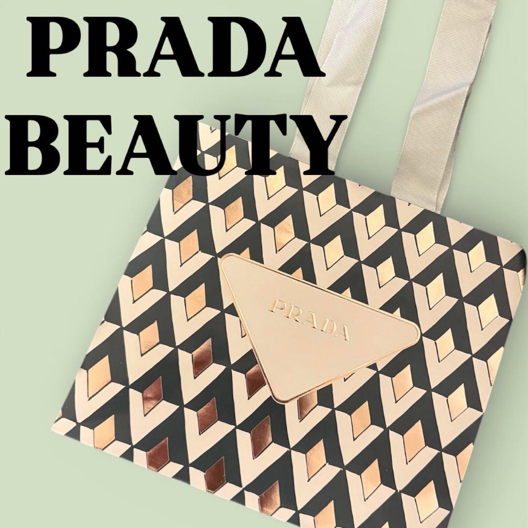 新品 未使用 PRADA プラダ クリスマス限定 ショッパー 袋 ホリデー