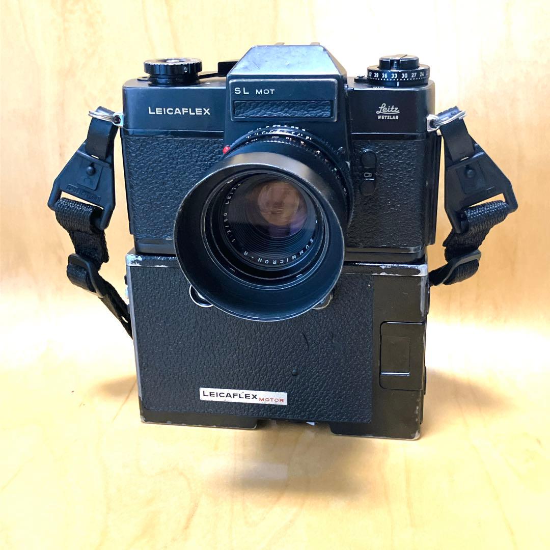 G*e様 Leicaflex SL-mot、SUMMICRON - R 1:2/ Leicaflex SL camera black chrome camera Sold with Leica 50/2