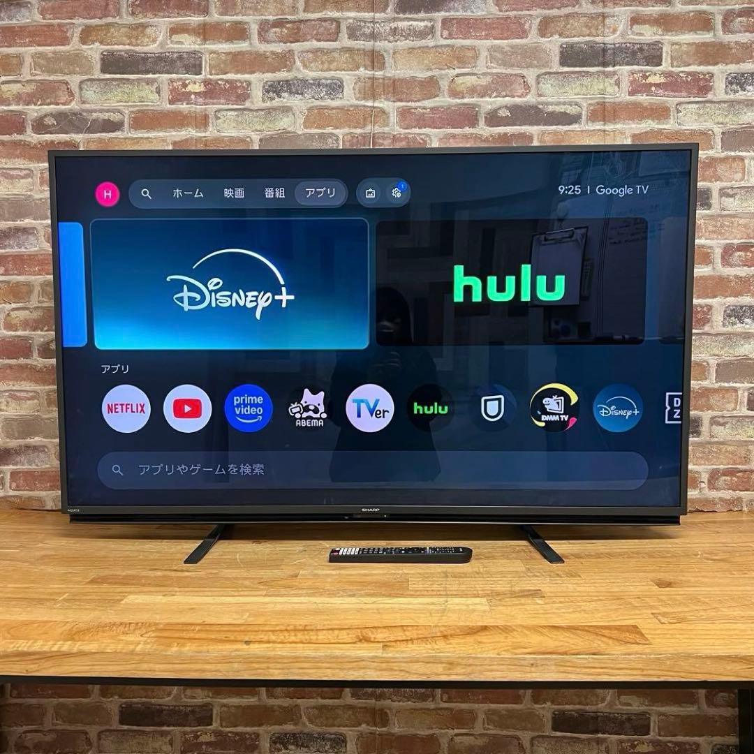 シャープ 50V型 4K 液晶テレビ AQUOS 4T-C50FN2 23年製 - メルカリ