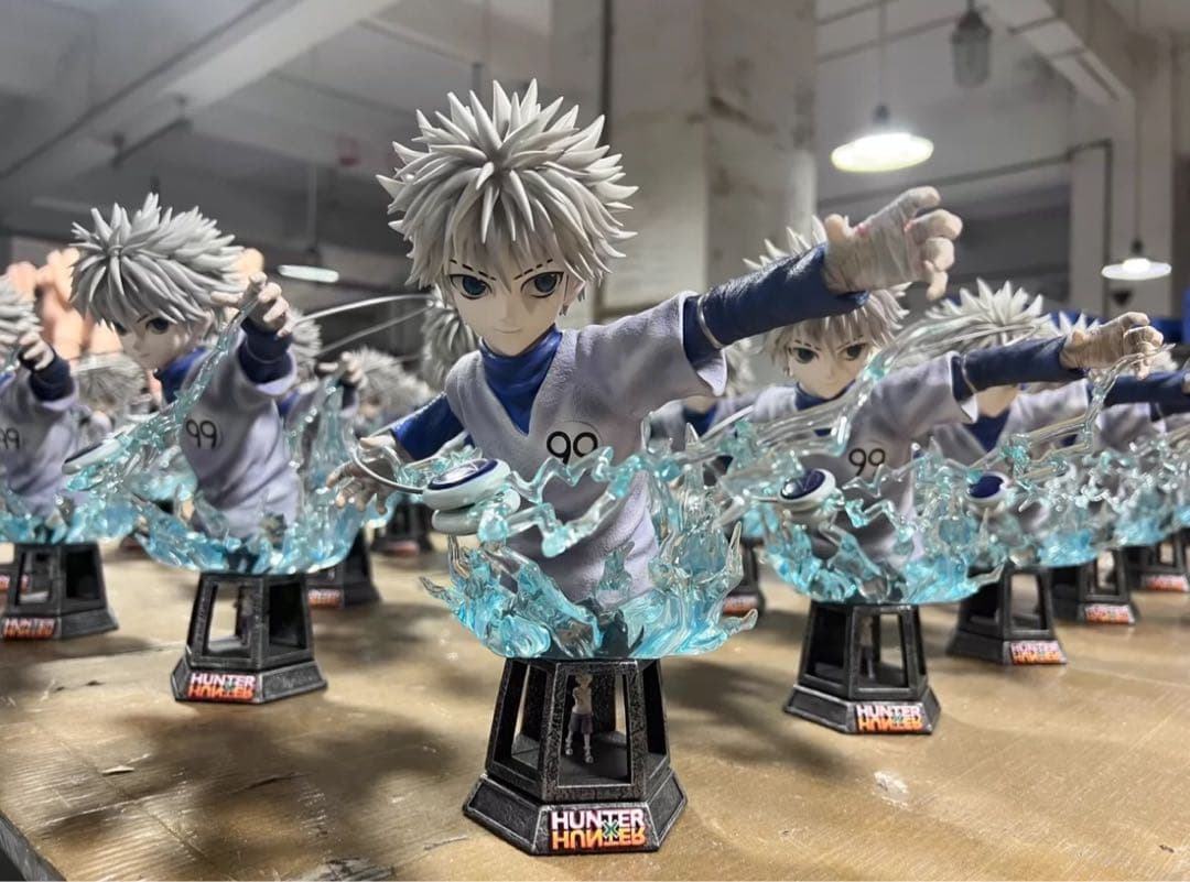 hunter×hunter ゼノ ゾルディック ガレージキット ガレキスタチュー