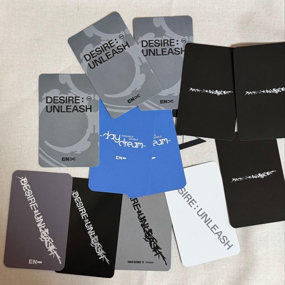 enhypen unleash daydream サノク トレカ セット - メルカリ