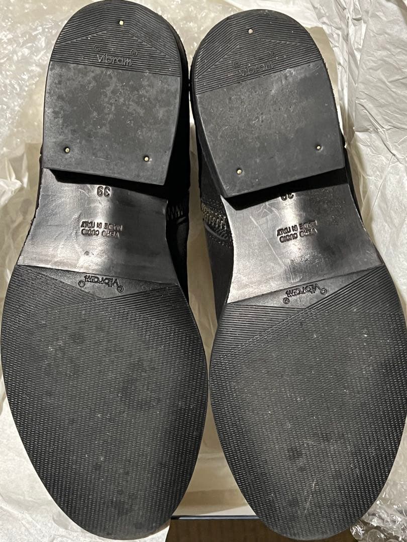 ラグスマックレガー ノンネイティブ サイドジップブーツ サイズ39 野口