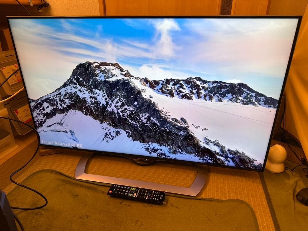 SHARP シャープ スマートテレビ 4K対応45型 LC-45US40 極美！