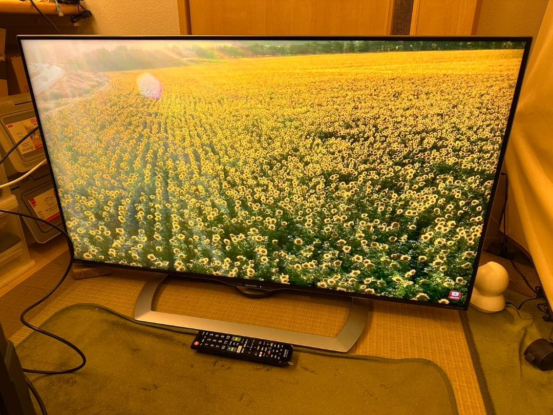 SHARP シャープ スマートテレビ 4K対応45型 LC-45US40 極美！