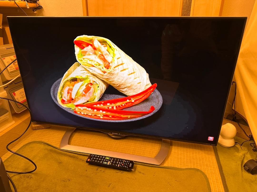 SHARP シャープ スマートテレビ 4K対応45型 LC-45US40 極美！