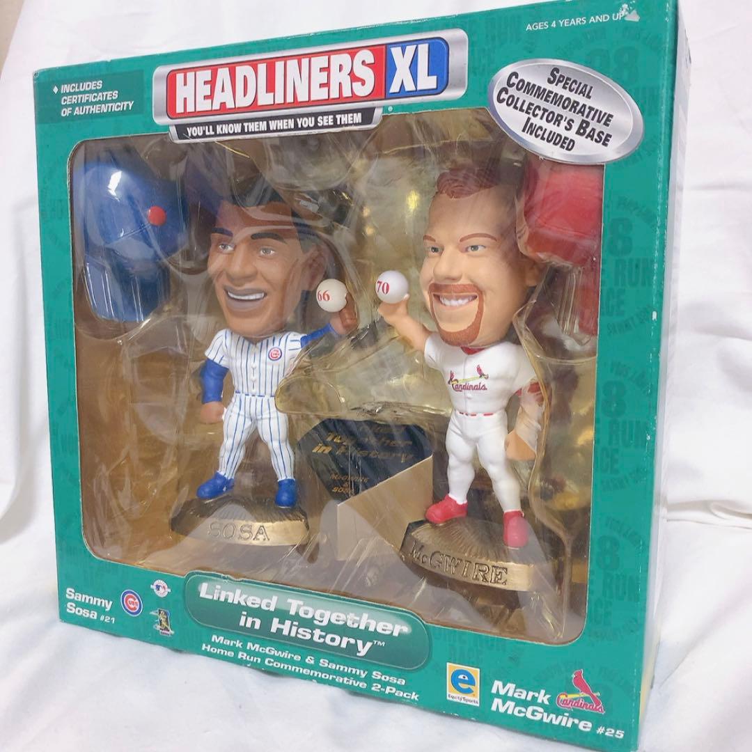 1998年MLB 記念フィギュアサミーソーサー&マークマグワイア未使用