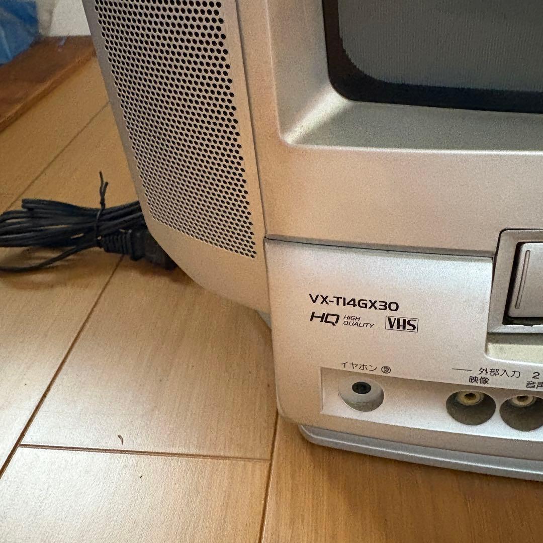ジャンク品】aiwa VX-T14GX30 VHS内蔵テレビ テレビデオ - メルカリ