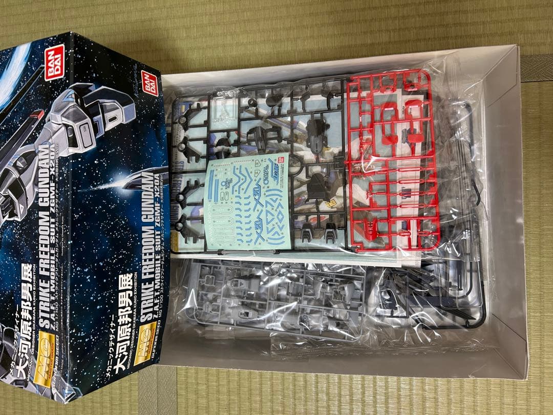 MG 1/100 ZGMF-X20A ストライクフリーダムガンダム 大河原邦男展