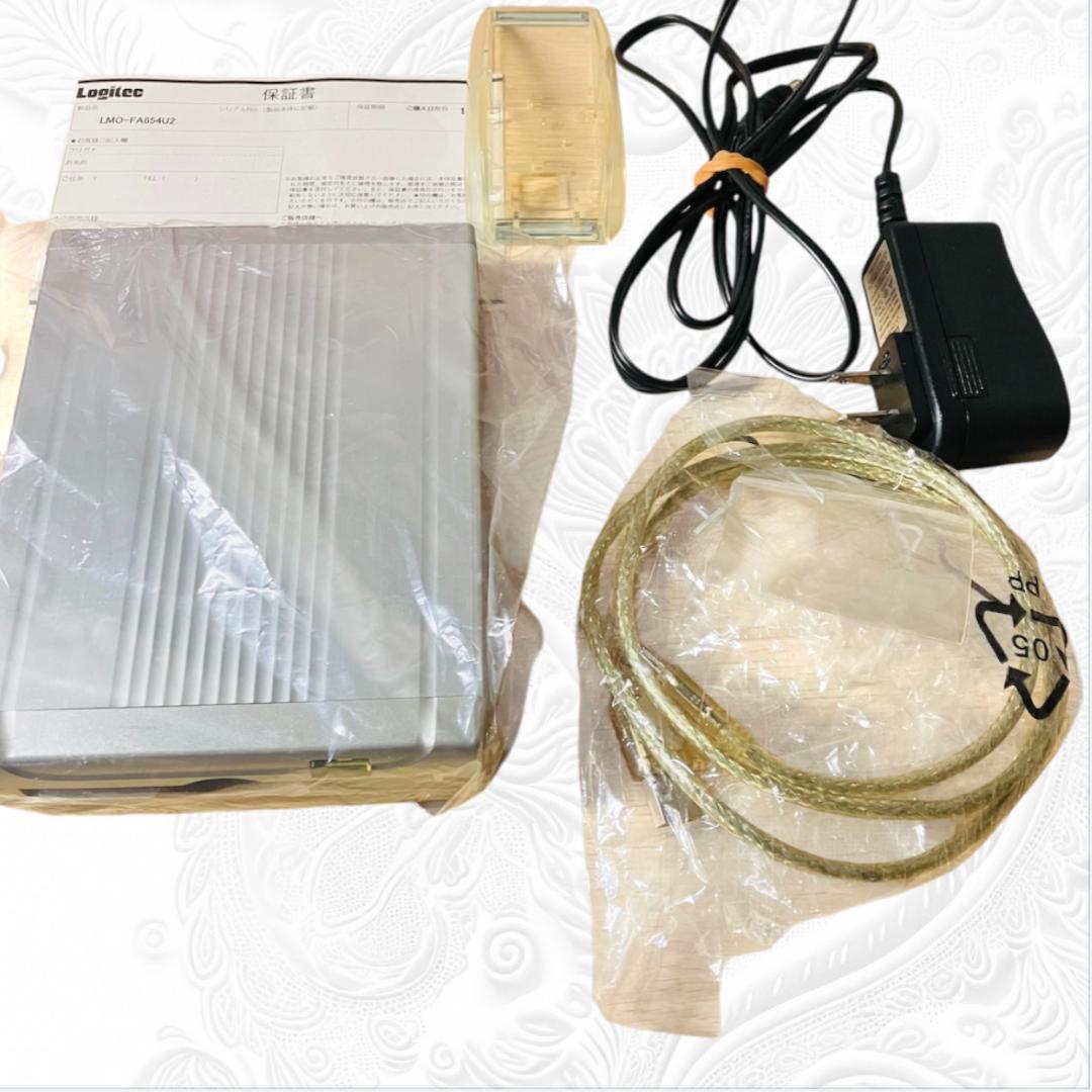 訳あり】Logitec USB外付けMOドライブ LMO-FA654U2 - メルカリ