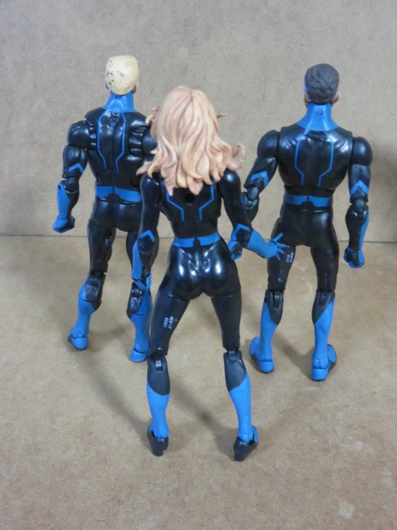 ファンタスティック・フォー アクションフィギュア 4体セット ジャンク