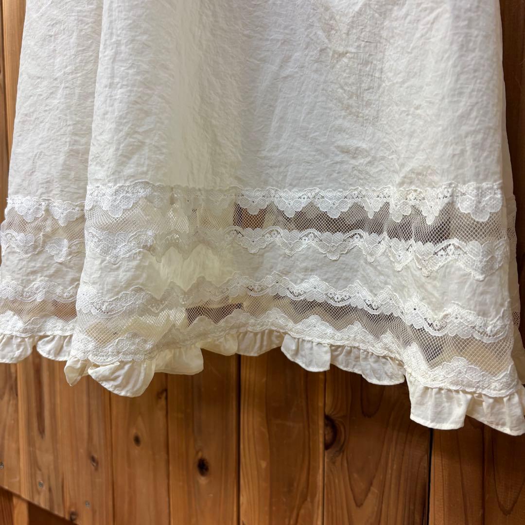 HISCHRONE ヒスクローネ さえら レースエプロン ナイロン - メルカリ