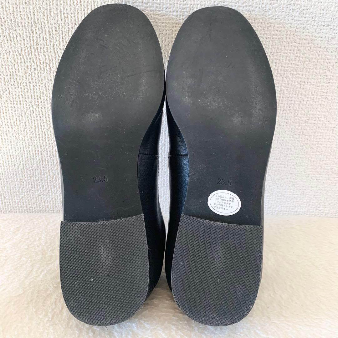 【極美品　未使用級】スローブ　イエナ　ソフト　ローファー　ブラック　23.5cm