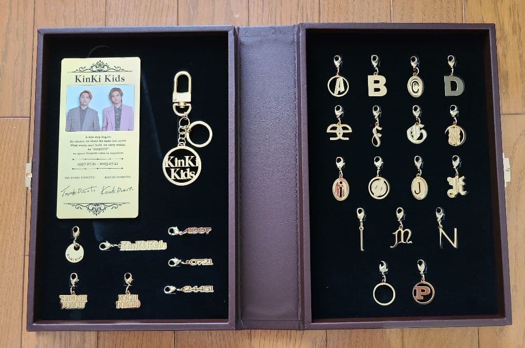 KinKi Kids ベストアルバム39 　チャームセット KinKiKids Best Album 「39 Very much」 💠PREMIUM charm accessories