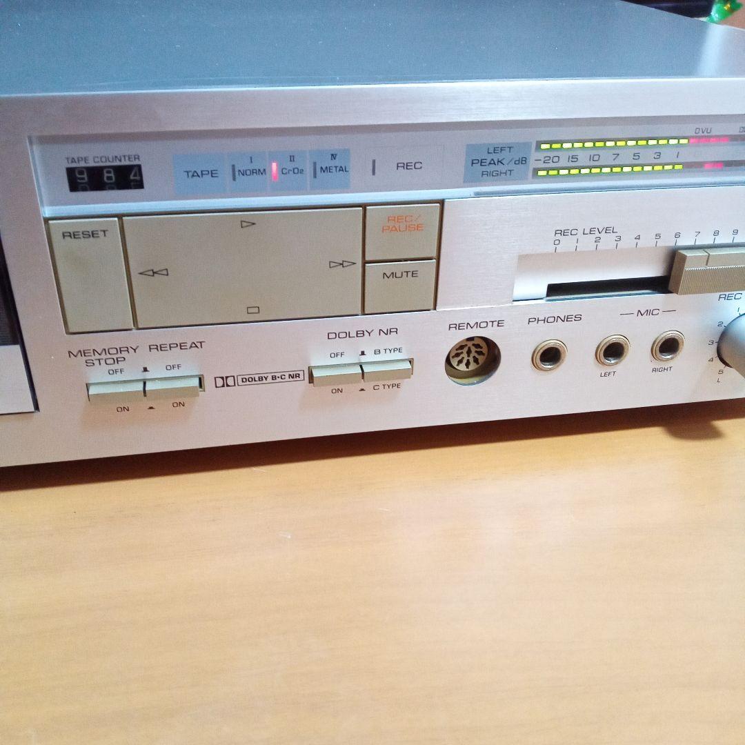 YAMAHA K-500 カセットデッキ 昭和レトロ 再生ok - メルカリ