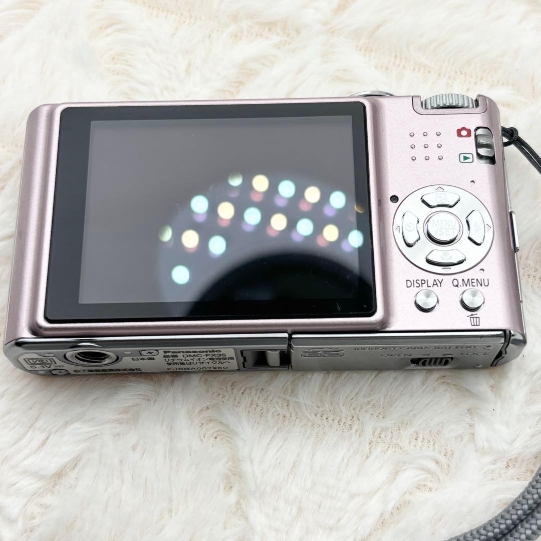 動作良好 Panasonic LUMIX DMC-FX35 ピンク - メルカリ