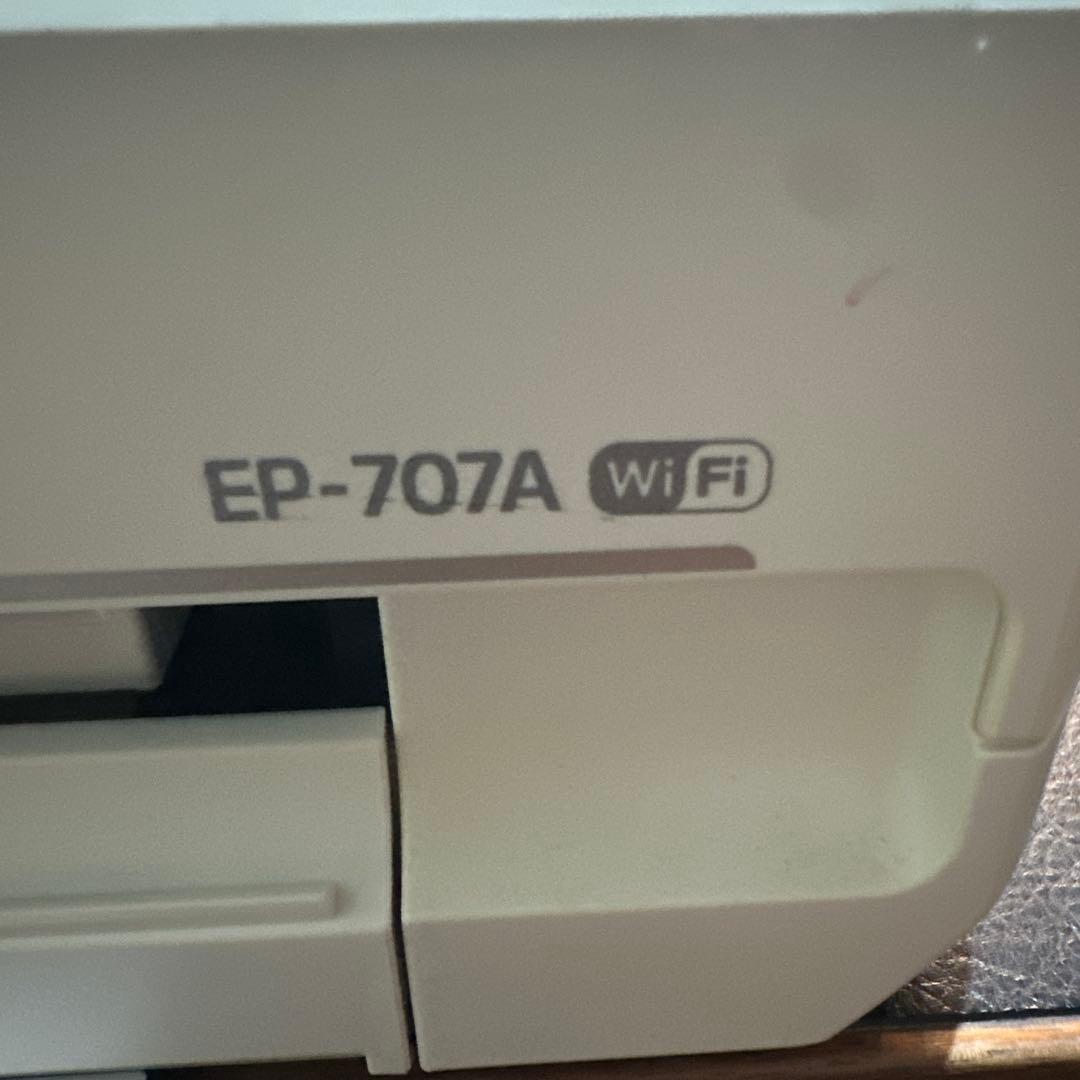 EPSON EP-707A Wi-Fi インクジェットプリンタージャンク品要修理