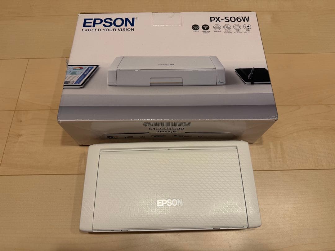 EPSON PX-S06W インクジェットプリンター 本体 モバイルプリンター PX-S06B/W｜製品情報｜エプソン