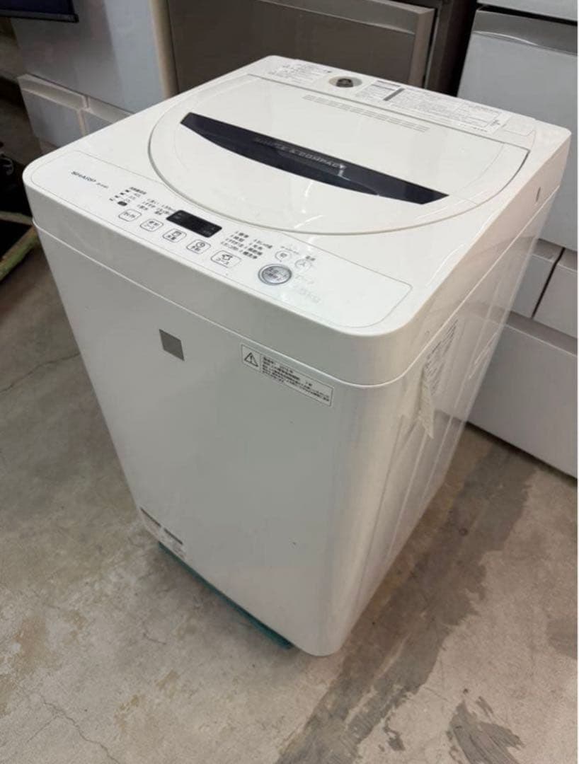 2016年式 4.5kg SHARP 洗濯機 ES-G4E3-KWS