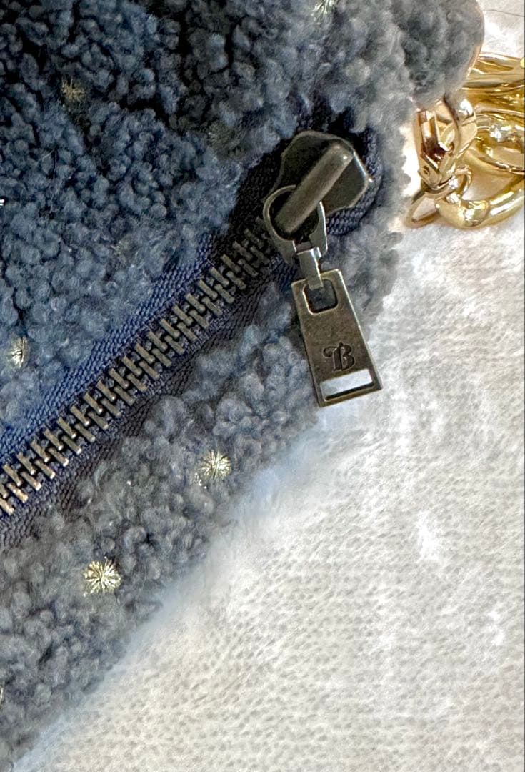 bibiy ビビィ ODETTE BOA BAG ボアバッグ グレー - メルカリ