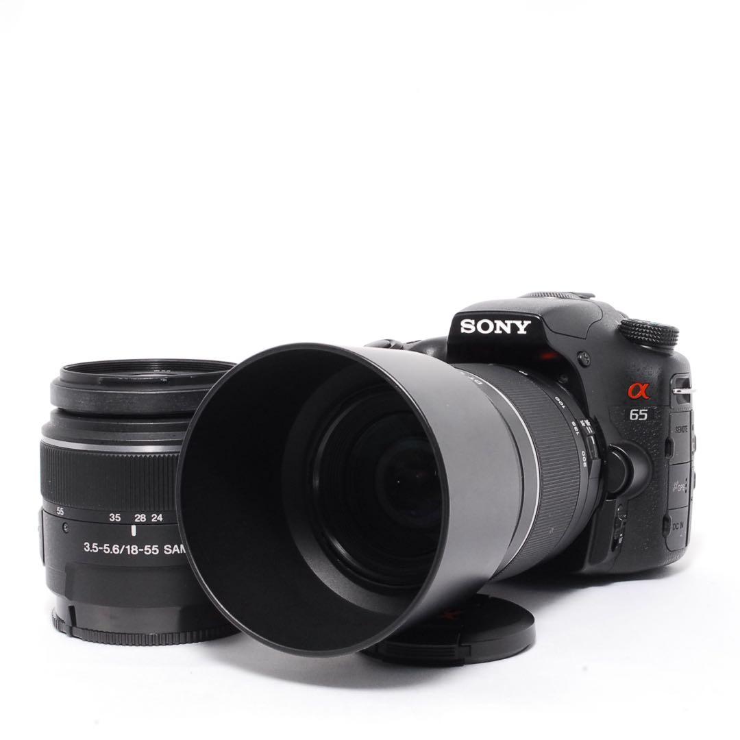 ◇シャッター数少なめ◇SONY α65◇一眼レフカメラ◇すぐ使える◇初心者