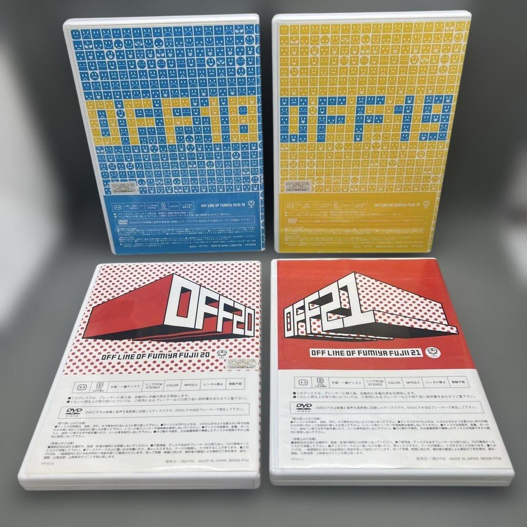 藤井フミヤ OFF LINE DVD vol.14〜21 8本セット オフライン - メルカリ