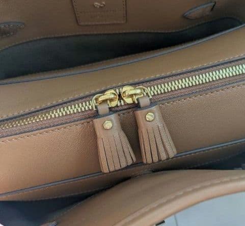 美品 アニヤ・ハインドマーチ スモールウィルソン スエード ブラウン