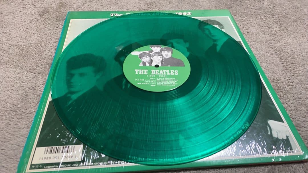 LPレコード】【帯付】ザ・ビートルズ(1960~62) - メルカリ